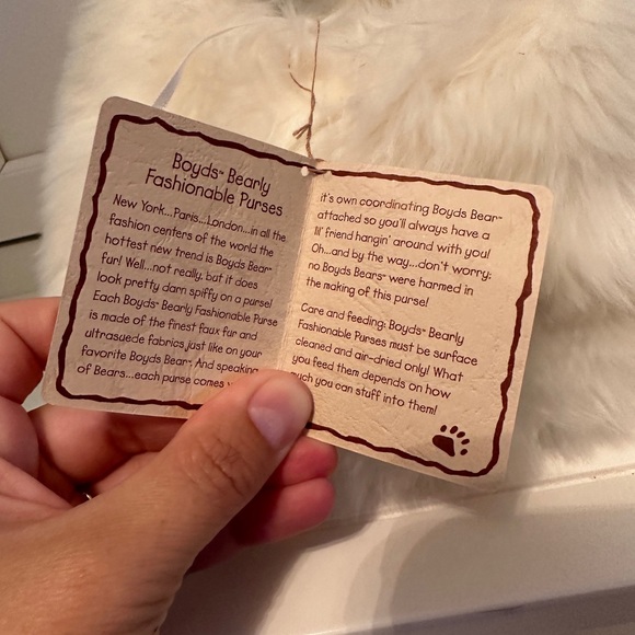 NWT, Boyds Bears, Bearly Fashionable Purses - Picture 4 of 4